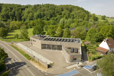 Neubau Feuerwehrgerätehaus in Tübingen-Lustnau