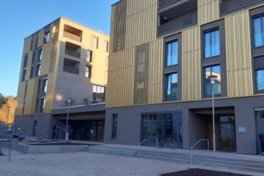 Neubau Gebäudekomplex Hechinger Eck in Tübingen